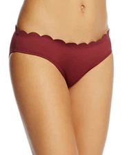 Kate Spade New York L70810 Women's Sumac Scalloped Hipster Bikini Bottom Size S