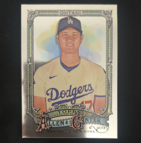 Topps 2025 Allen & Ginter Shohei Ohtani #132 Base Set Dodgers Chrome Variation