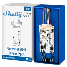 Shelly Plus Uni | Smart Wi-Fi and Bluetooth Operated Module with Dry white