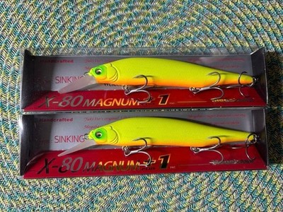 Megabass X-80 MAGNUM+1 (Set of 2) Japan Import Lure