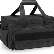 14 Zoll Werkzeugtasche f&uuml;r die Arbeit mit mehreren Taschen und bequemen Griffen