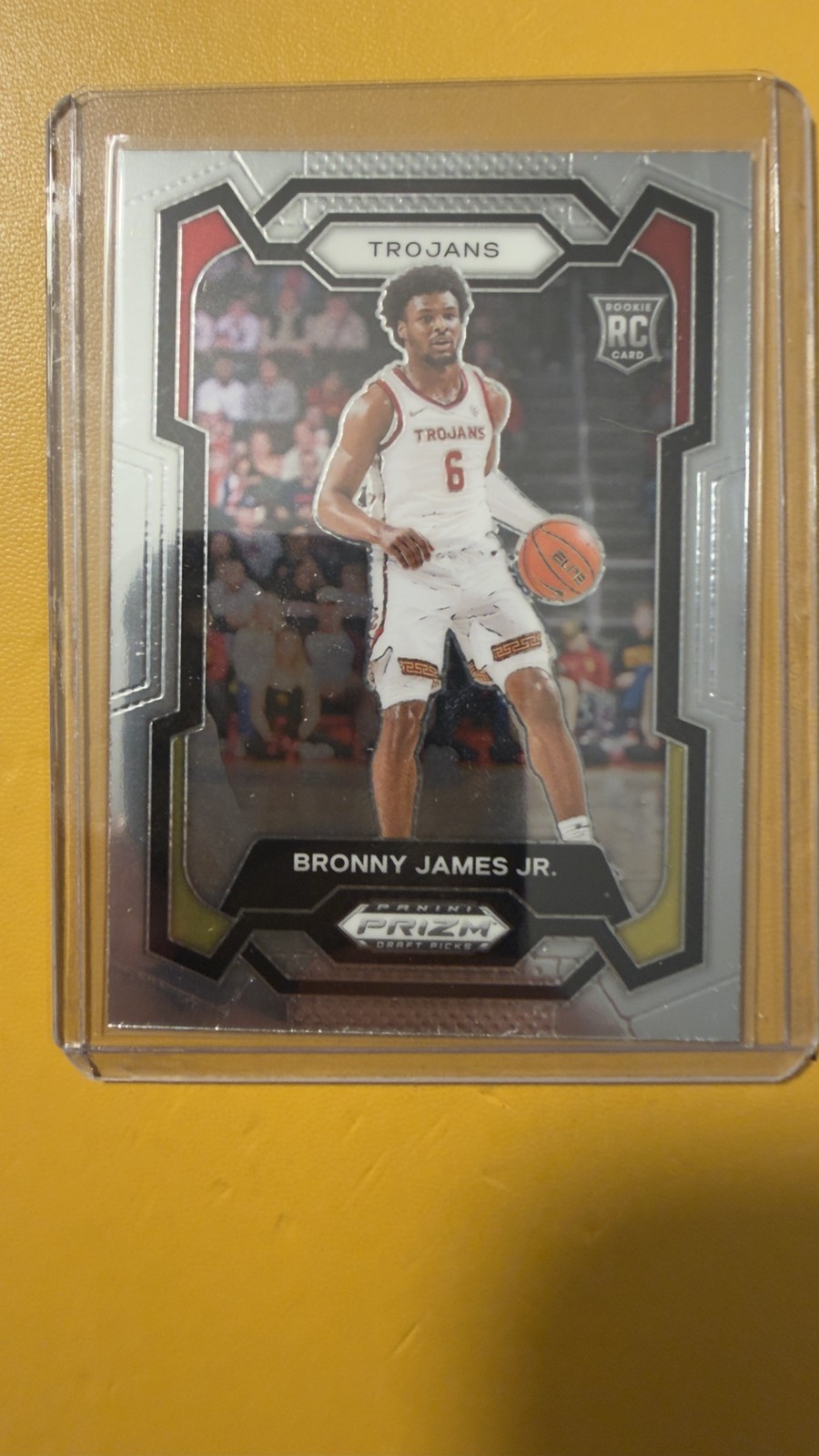 Bronny James Jr. 2024 Panini Prizm Draft Picks Prizm #86 USC Trojans Lakers