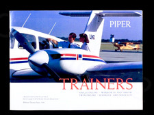 PIPER Vintage TRAINERS Folder Brochure Sales Lot of 8 1996 Saratoga USA Gift New