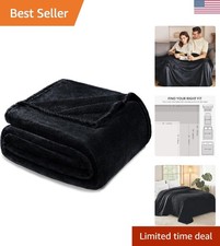 Fleece Blanket King Size for Bed, Super Soft and Warm, All Season, Cozy, Plus...