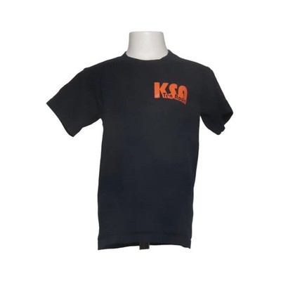 B&C Collection, T-shirt, Größe: 122/128, B&C EXACT 190/KIDS, Schwarz #nxn