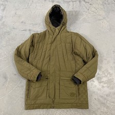 Oakley Software Tactical Quilted Parka Jacket Olive Hooded Mens L Science Art