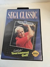 Sega Genesis Sega Classic Arnold Palmer Tournament Golf - Game Case Manual Inclu