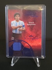 2025 Leaf ITGU In the Beautiful Diego Maradona Captains Armband Patch /65 
