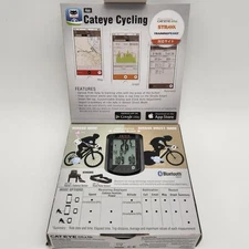 Cateye Strada Smart CC-RD500B Bicycle Computer Mount Kit Black OPEN PACKAGE