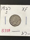1927-S Mercury Dime XF 90% Silver