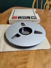 1" Wide 10.5" Empty Metal Reel