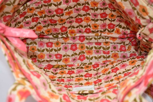 Vera Bradley Large Mandy Tote Bag in "Folkloric" Pattern - Picture 9 of 14