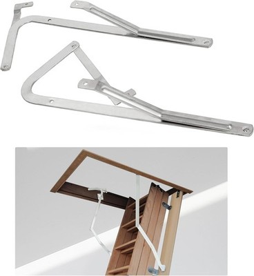 55-1 Attic Ladder Spreader Hinge Arms Compatible with 2006 and Older Werner M...