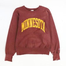 Vintage Minnesota Golden Gophers Champion Crewneck Sweatshirt Large 90s NCAA