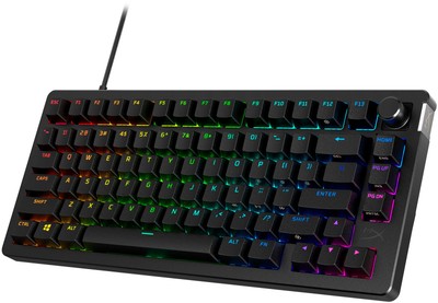 HyperX - Alloy Rise 75 75% Wired Mechanical Linear Switch Gaming Keyboard wit...