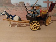 PLAYMOBIL WESTERN SUDISTE chariot régiment Mississipi munitions poudre EUR 35,00 - PicClick FR