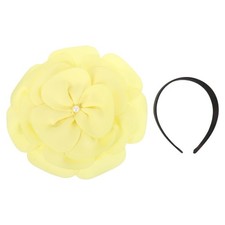 Large Flower Headband Floral Hair Accessories Fascinator Hat Bridal