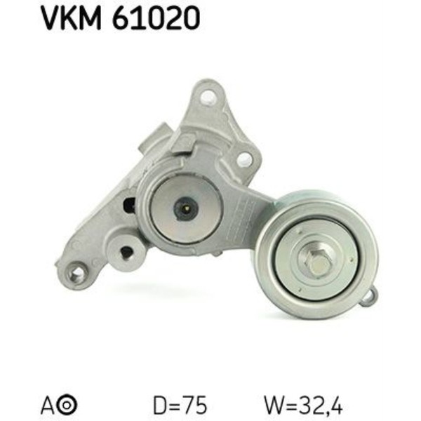 SKF Spannrolle Keilrippenriemen Automatisch FüR Toyota Hilux VII Pick-Up-image