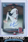 2025 Bowman Draft Chrome 1st Anthony Eyanson Prospect Autograph Auto AA842