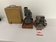 Vtg DeJur 1000 8mm Film Home Movie Projector with Case  Mansfield film splicer