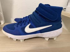 Nike Alpha Huarache Elite 2 Mid Baseball Cleats Royal AJ6874-401 Men Size 12