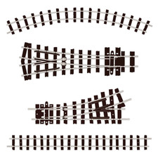 Peco Track for Model Railways Code 80 OO-9 Narrow Gauge 