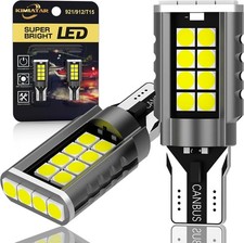 921 Led Bulbs Reverse Light Upgrade 600 Super Bright White 912 T15 Back Up Ligh