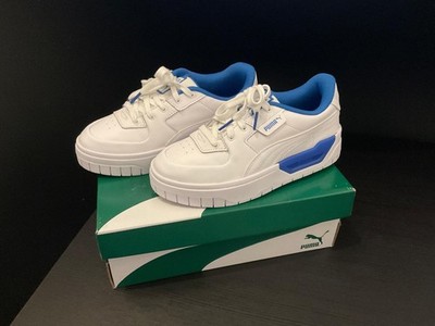 PUMA Sneakers Cali Dream White and Acid Blue/ Größe 37.5 EU (WIE NEU)