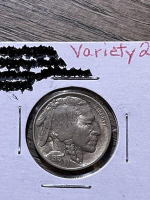 1913 Buffalo Indian Head Nickel Type 2 Uncirculated With Errors!   See Pics  