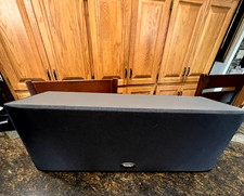 Paradigm CC-370 V3 High Definition Center  Channel Speaker Black EUC Tested/Work