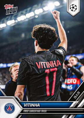 Topps Now UCL 2025/26 - Card 056 - Vitinha - Paris Saint-Germain