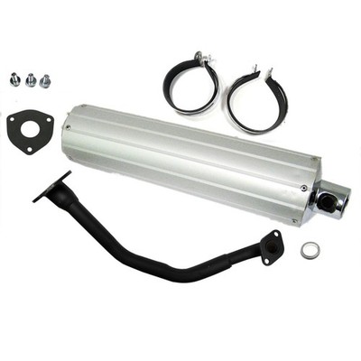 OEM-Style - GY6-125, GY6-150 Chinese Scooters Exhaust Pipe Length 17'' OD 113mm