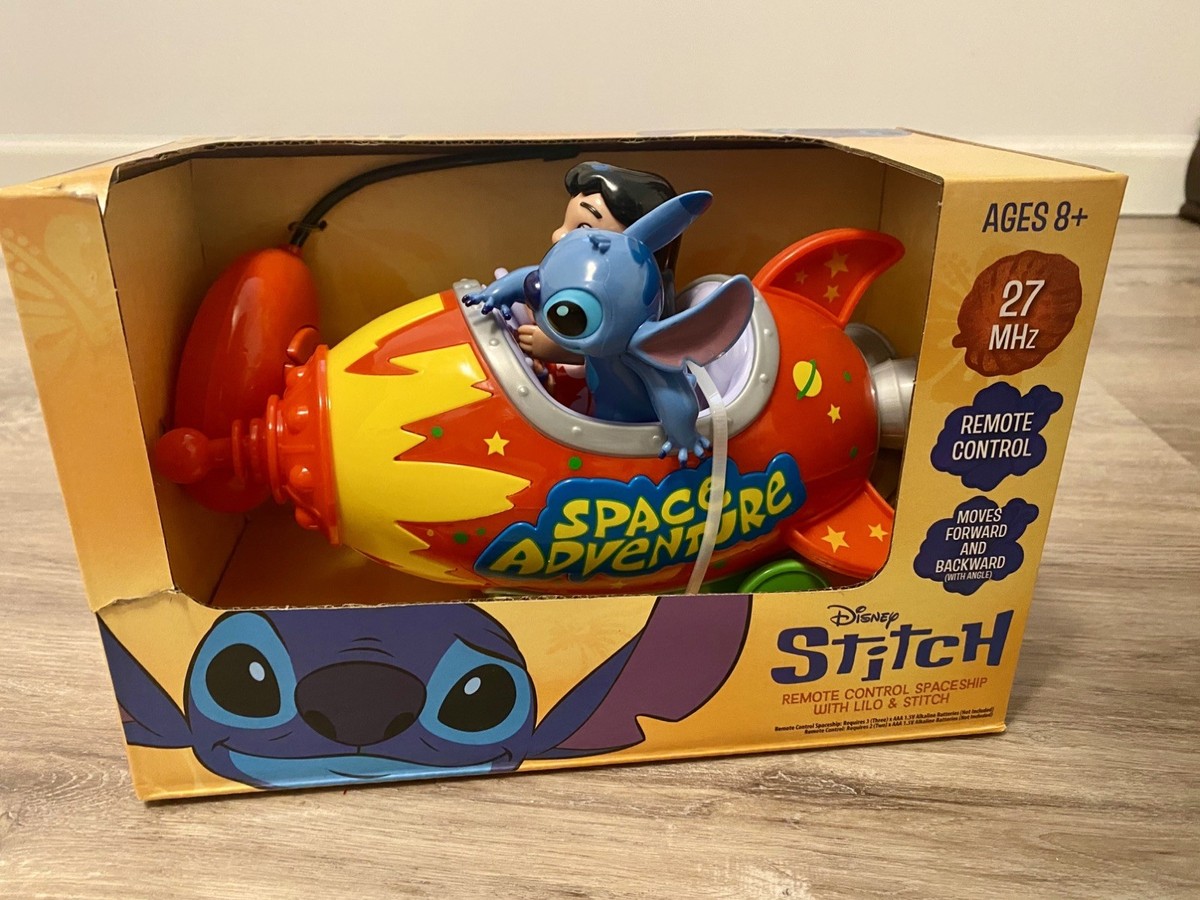 NEW IN BOX Disney Stitch Space Adventure w/Lilo Stitch Remote