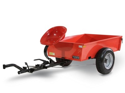 VARI GLOBAL Kippanhänger ANV-400 für Einachsschlepper  400kg Tragkraft  gefedert