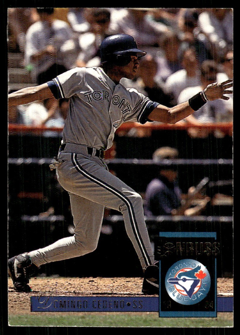 Domingo Cedeno 1994 Donruss #455 Blue Jays FREE SHIPPING StackedPacks
