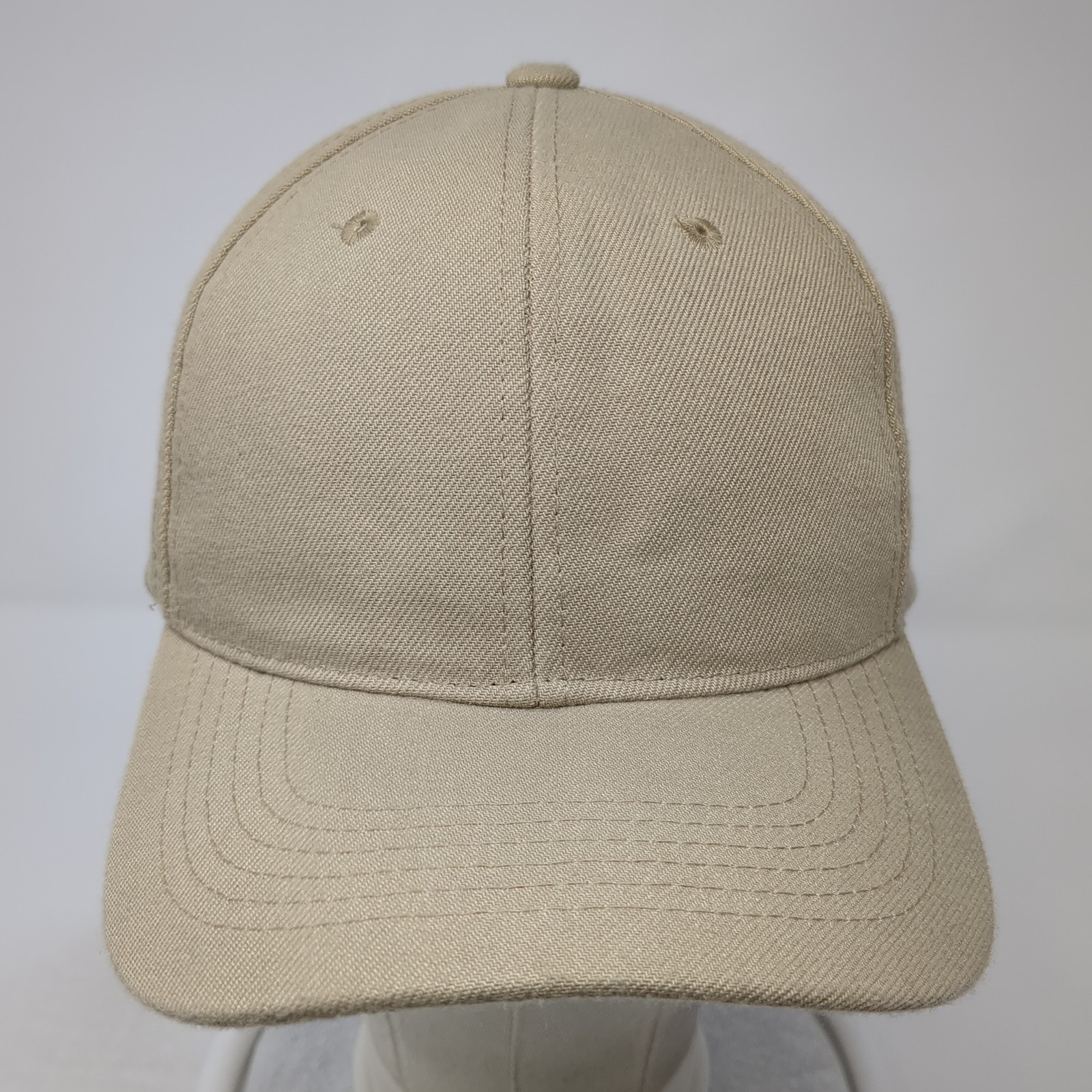 Top Level Strapback Baseball Cap Brown One Size A… - image 2