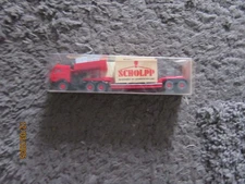 HO - Wiking 29504 Heavy Duty Container Truck with Hanger "A.SCHOLPP" - NIB
