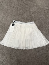 Calia By Carrie Underwood Women s Pleated Skort White Tennis Size S New