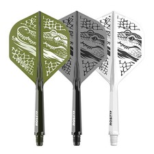CUESOUL  FOREST  Design ROST 77 Integrated Dart Shaft and Flight,Standard Shape