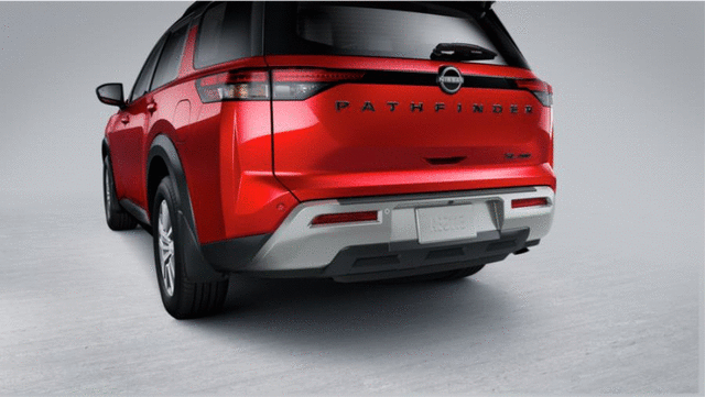 Protector de parachoques trasero negro para Nissan 2022-2024 (P/N T99B2-6TA0A)