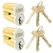 SFIC IC Core Cylinder Fits Stanley, Dorma Kaba, Arrows, Best, Falcon Standard...