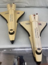 1994 Funrise NASA Discovery Space Shuttle Toy Set of 2 Plastic 14 x 8 x 2.5