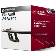 Für Audi A4 Avant Typ 8E/B7 (Westfalia) Anhängerkupplung vertikal abnehmbar neu