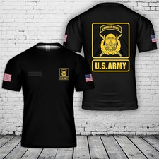 Custom Name US Army Combat Diver AOP Shirt Military 3D Shirt Full Size S-5XL