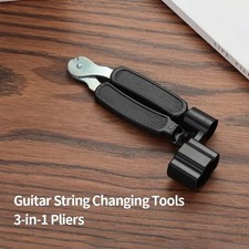 3 in1 Professional Guitar String Winder Cutter and Bridge Pin Puller Repair Tool