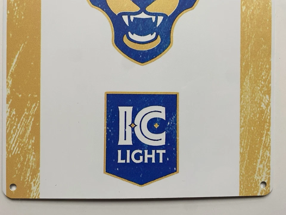 Pitt Panthers - IC Light Metal Sign - University Pittsburgh - Steelers Penguins - Image 3 of 4