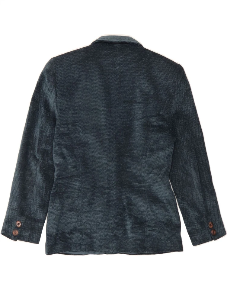 Chaqueta Blazer ATOS LOMBARDINI Mujer IT 42 Mediana Azul Marino Espiga CA08 Foto 2 de 3