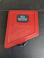 Vtg Snap-on Tools Usa Drill Bit Dbp113 Drill Index Case Holder Box Only No Bits