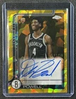 2025 Topps Chrome Drake Powell Chrome Rookie Autographs (RAW)