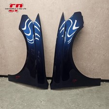 AUDI A3 2012-2016 NEW WING STEEL PAIR LEFT & RIGHT PAINTED SCUBA BLUE LX5Q